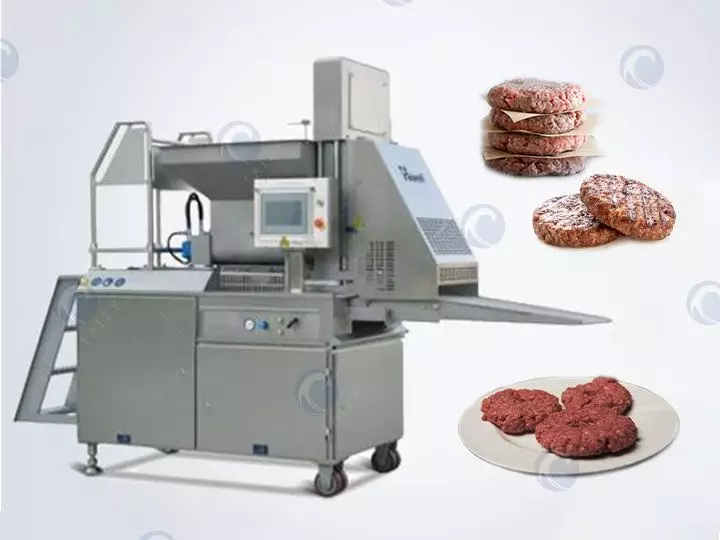 Commercial burger making machine