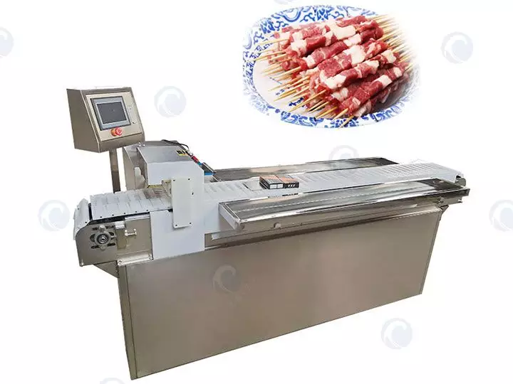 Automatic shish kebab machine
