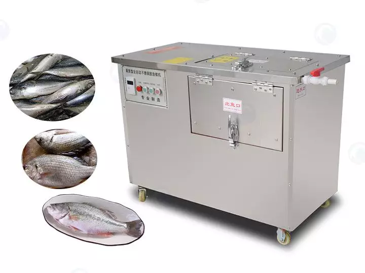 Commercial fish scaler machine
