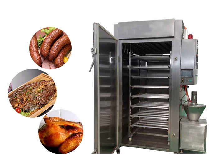 Meat Smoker Machine for Smoking Chicken, Fish and Sausage