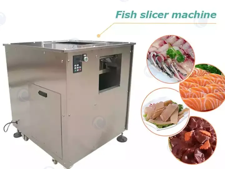 Automatic fresh fish slicer machine