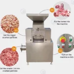 working process of animal bone crusher machine